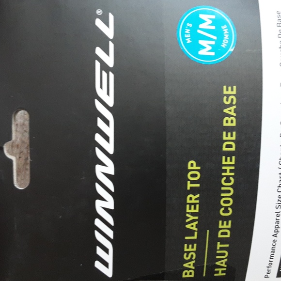 Winnwell Hockey Men's Base Layer Long Sleeve Top (Boxed) Size Medium - Picture 5 of 8